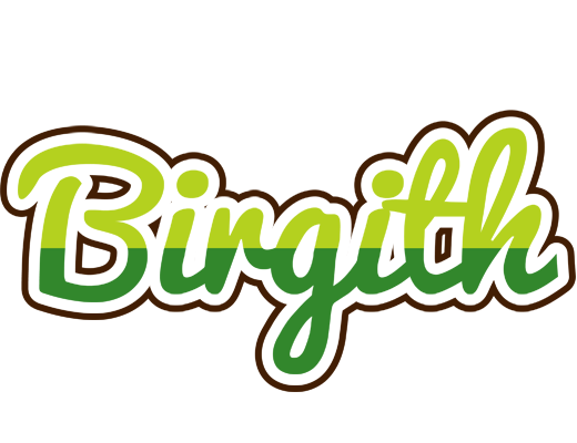 Birgith golfing logo
