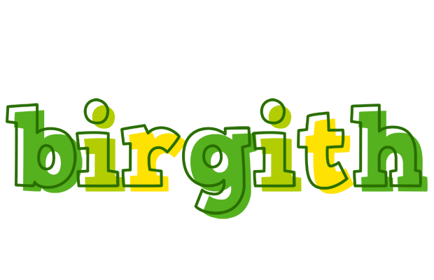 Birgith juice logo