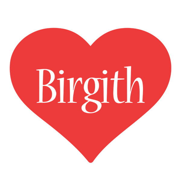 Birgith love logo