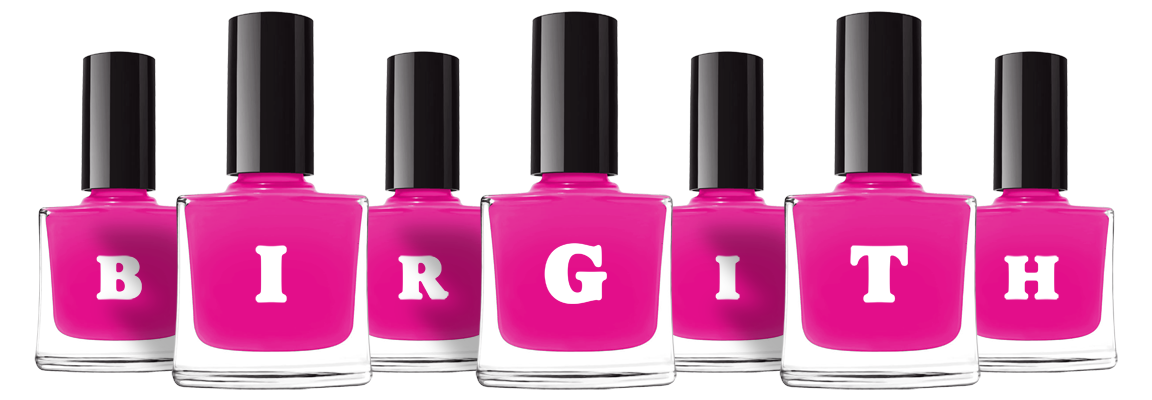 Birgith nails logo