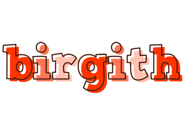 Birgith paint logo