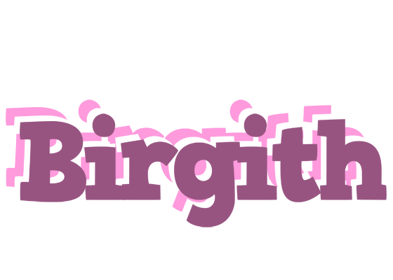 Birgith relaxing logo