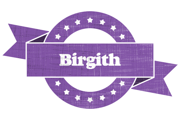 Birgith royal logo