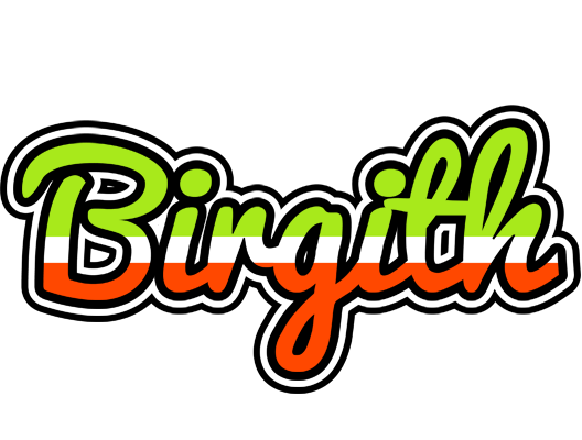 Birgith superfun logo