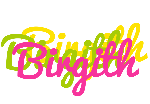 Birgith sweets logo