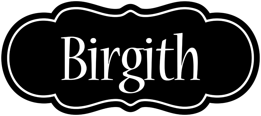 Birgith welcome logo