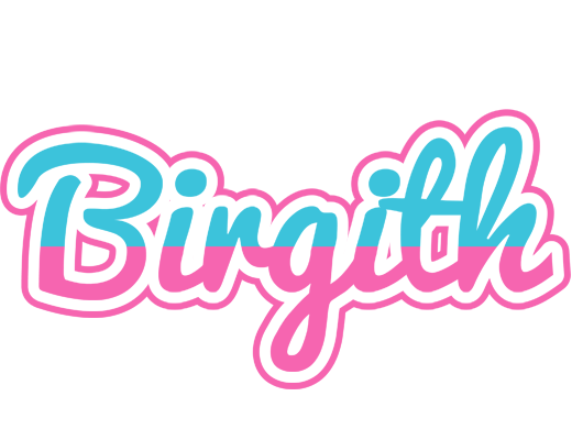 Birgith woman logo