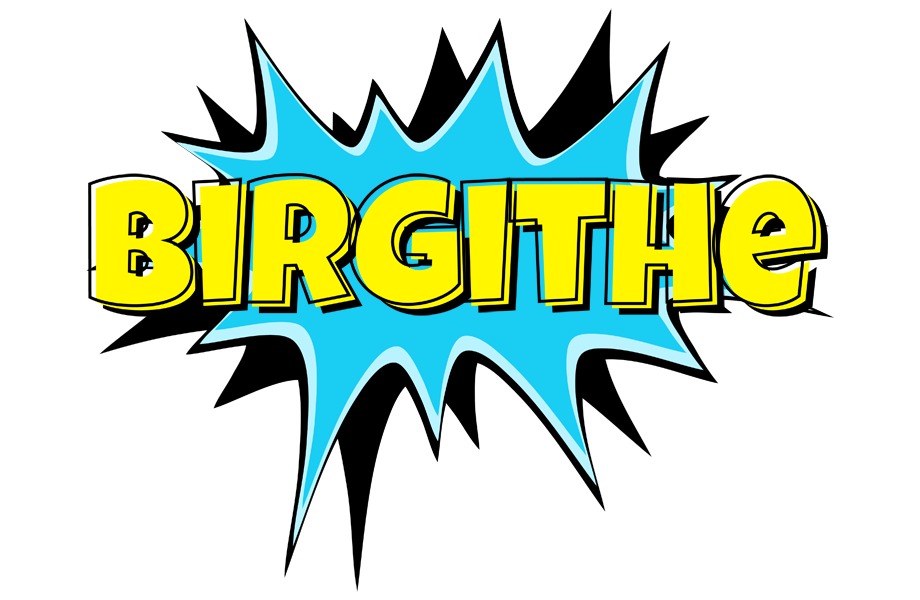 Birgithe amazing logo