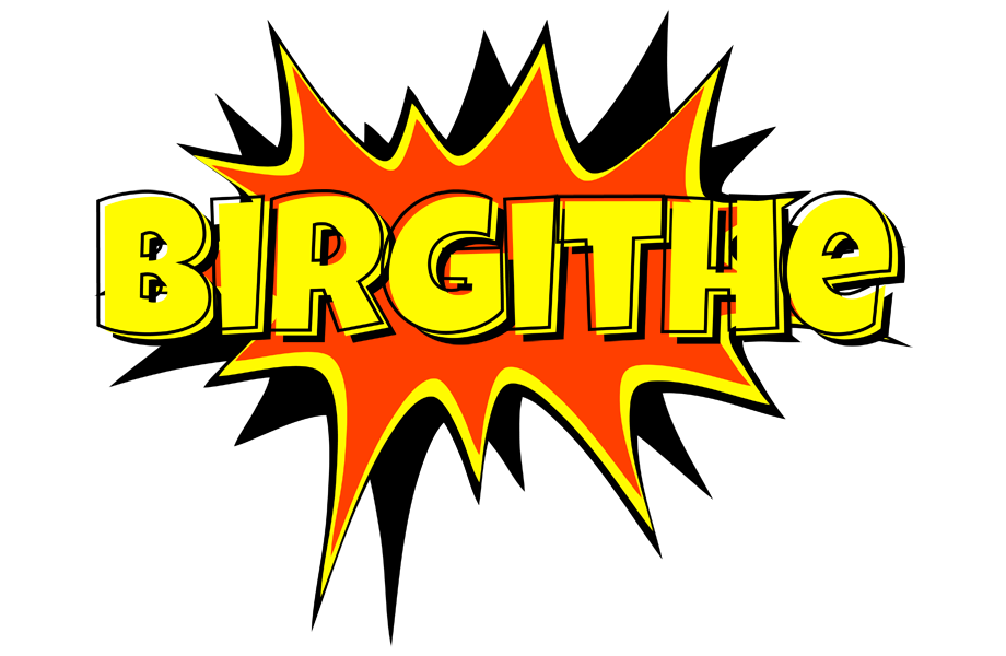 Birgithe bazinga logo