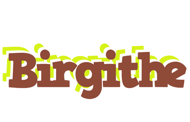 Birgithe caffeebar logo