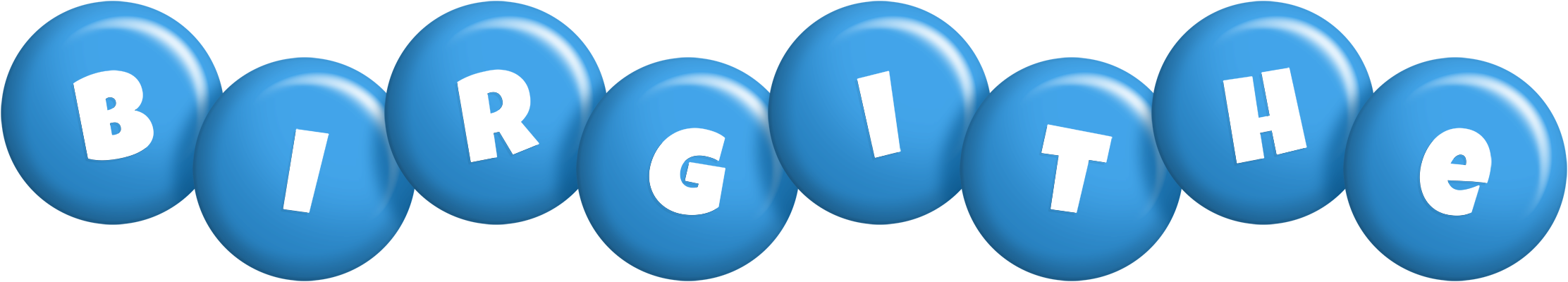 Birgithe candy-blue logo
