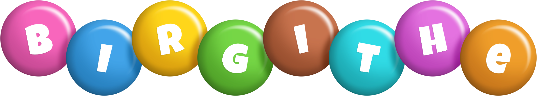 Birgithe candy logo