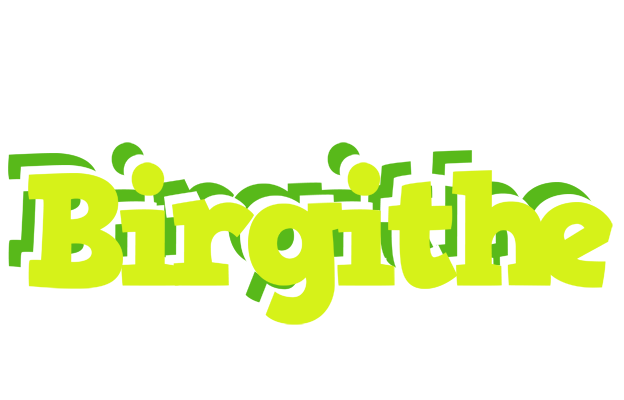 Birgithe citrus logo