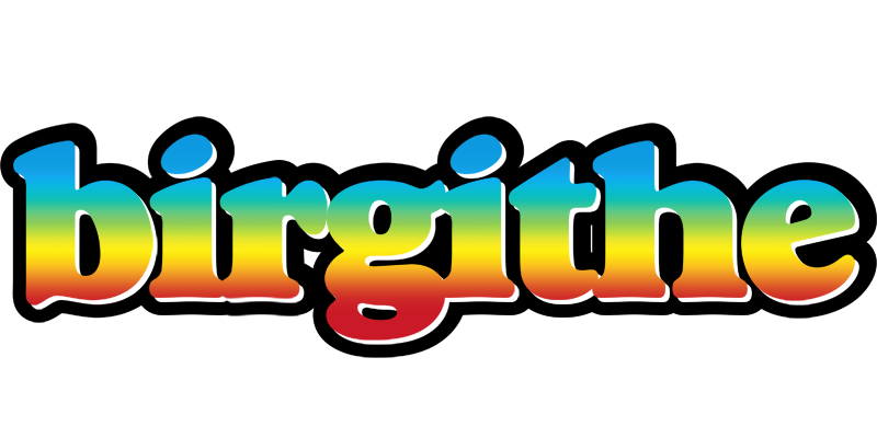 Birgithe color logo