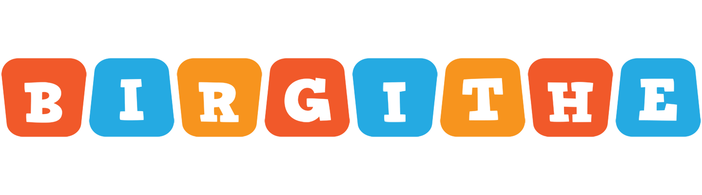 Birgithe comics logo