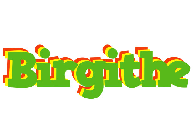 Birgithe crocodile logo