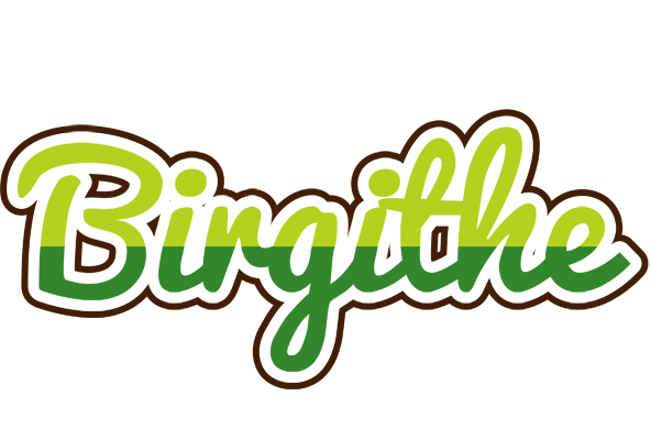 Birgithe golfing logo