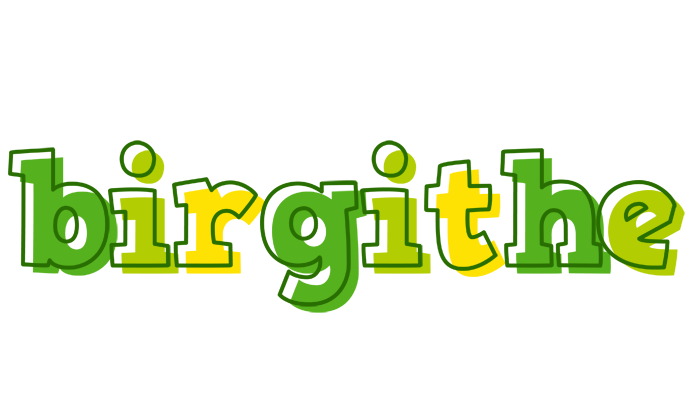 Birgithe juice logo