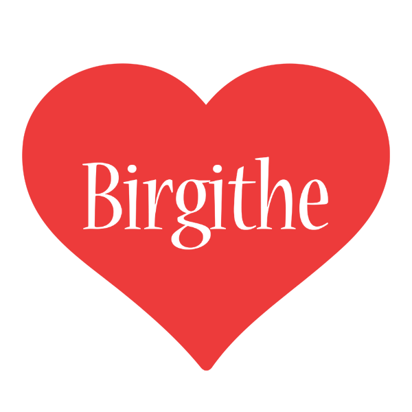 Birgithe love logo