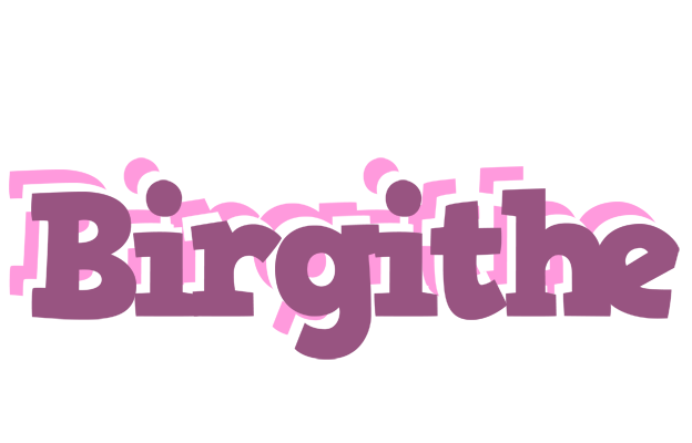 Birgithe relaxing logo