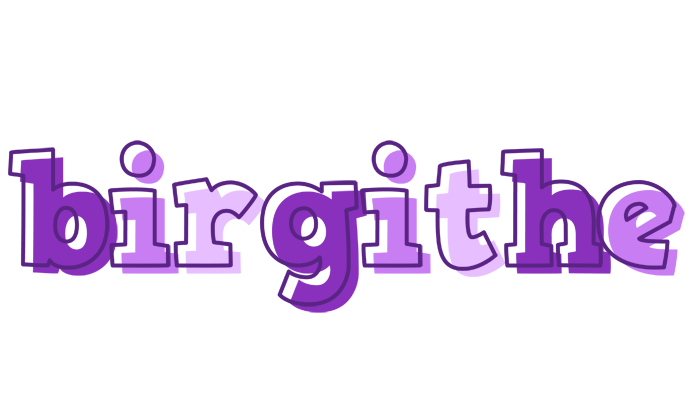 Birgithe sensual logo