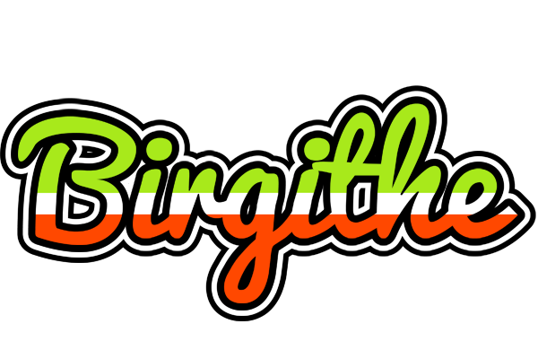 Birgithe superfun logo