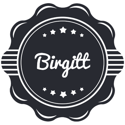 Birgitt badge logo