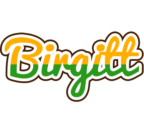 Birgitt banana logo