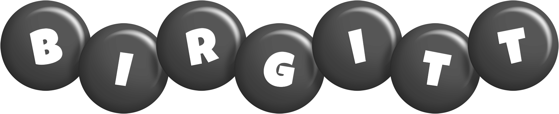 Birgitt candy-black logo