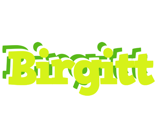 Birgitt citrus logo