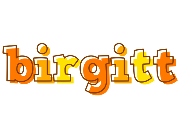Birgitt desert logo