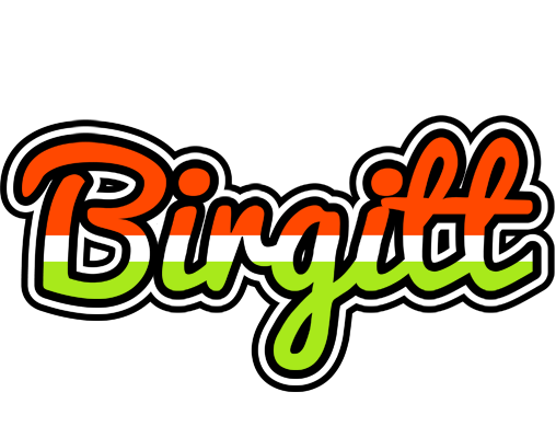 Birgitt exotic logo