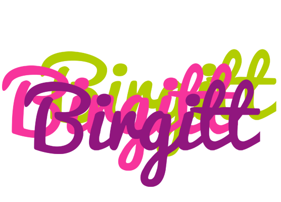 Birgitt flowers logo