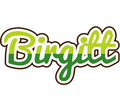 Birgitt golfing logo