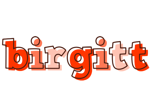 Birgitt paint logo
