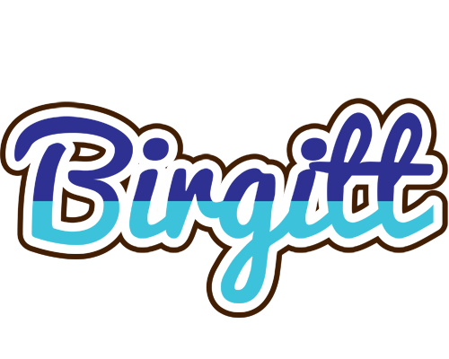Birgitt raining logo