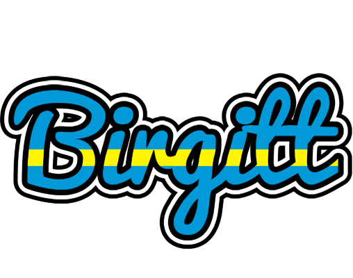 Birgitt sweden logo