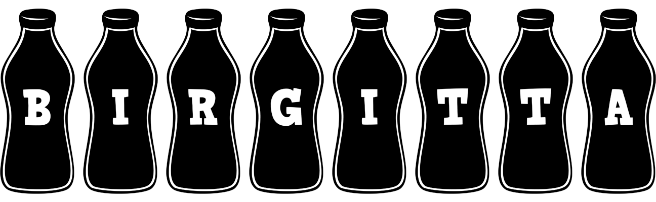 Birgitta bottle logo