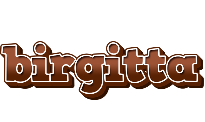 Birgitta brownie logo