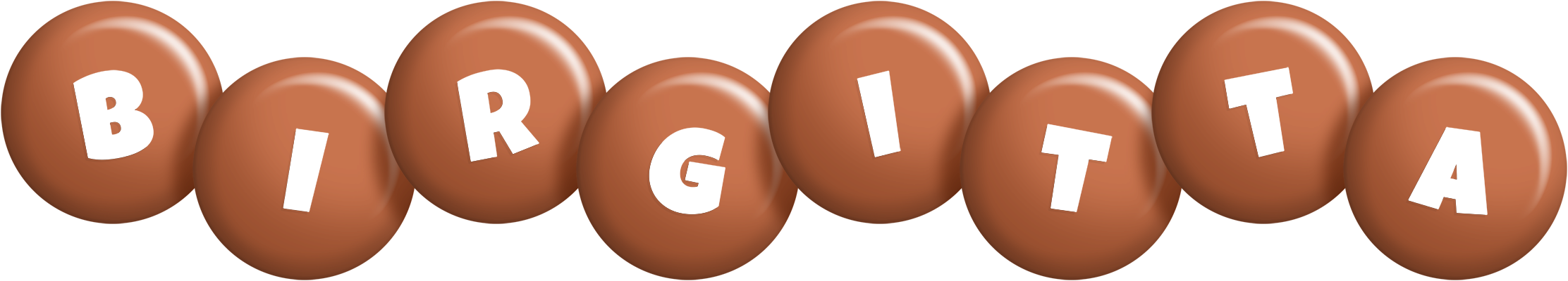 Birgitta candy-brown logo