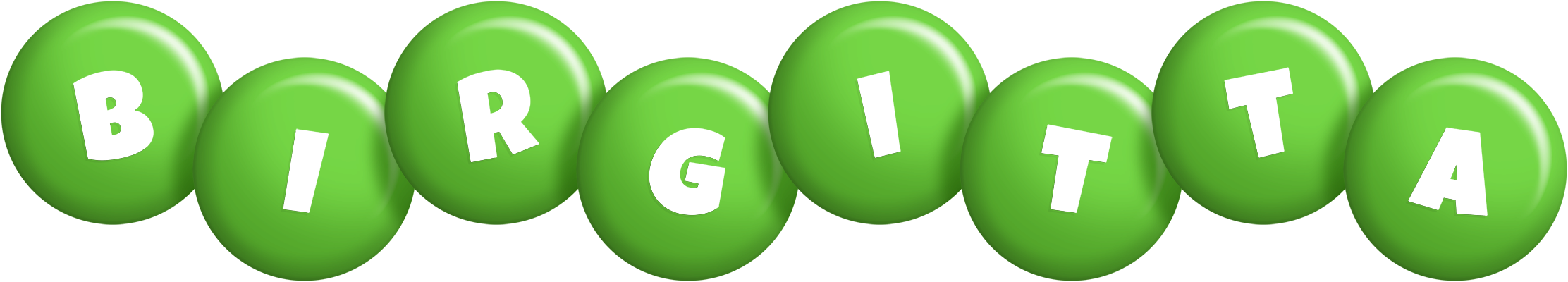 Birgitta candy-green logo
