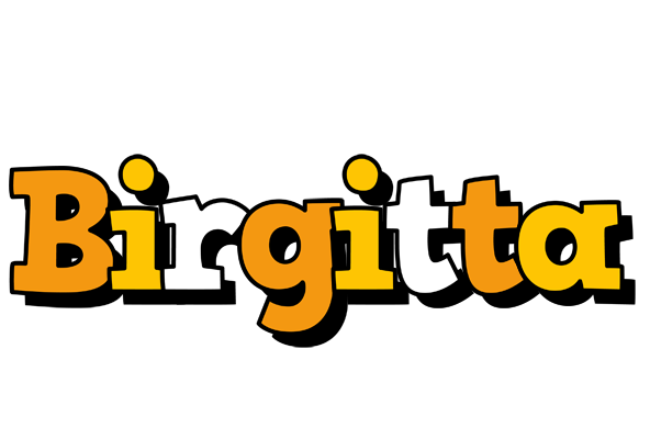 Birgitta cartoon logo