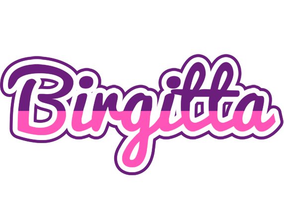 Birgitta cheerful logo