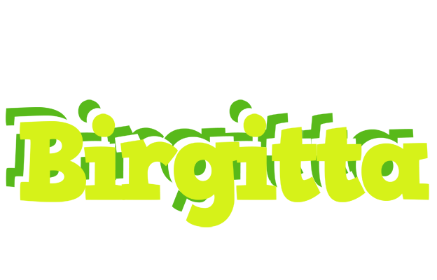 Birgitta citrus logo