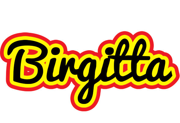 Birgitta flaming logo