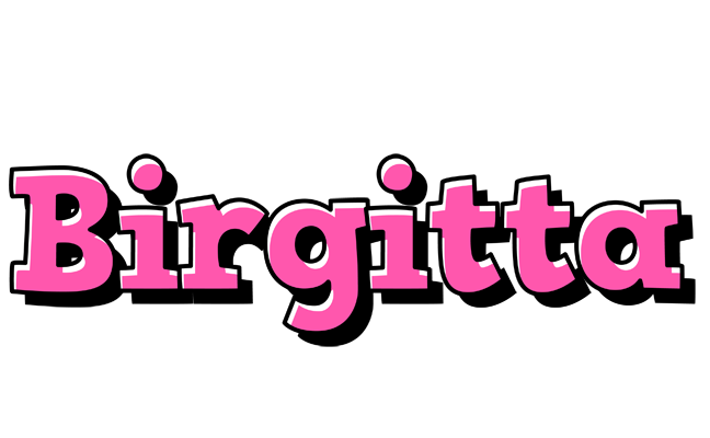 Birgitta girlish logo
