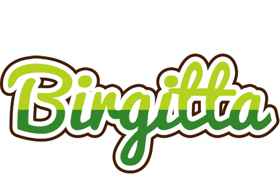 Birgitta golfing logo