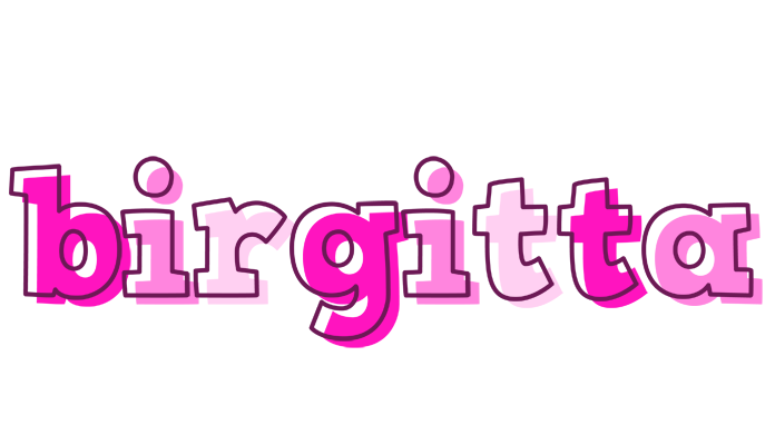 Birgitta hello logo