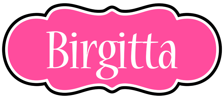 Birgitta invitation logo