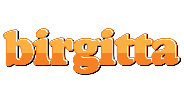 Birgitta orange logo